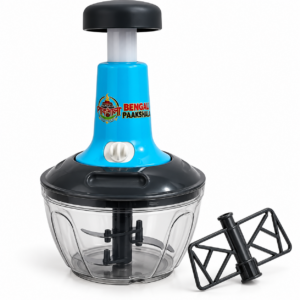 Manual Food Chopper with Whisk Attachment | Multi-Purpose Vegetable Chopper