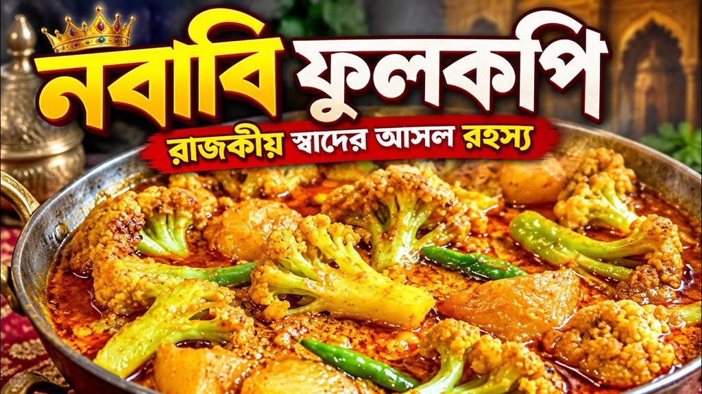 Nawabi Phulkopi Recipe – Creamy Bengali Cauliflower Curry