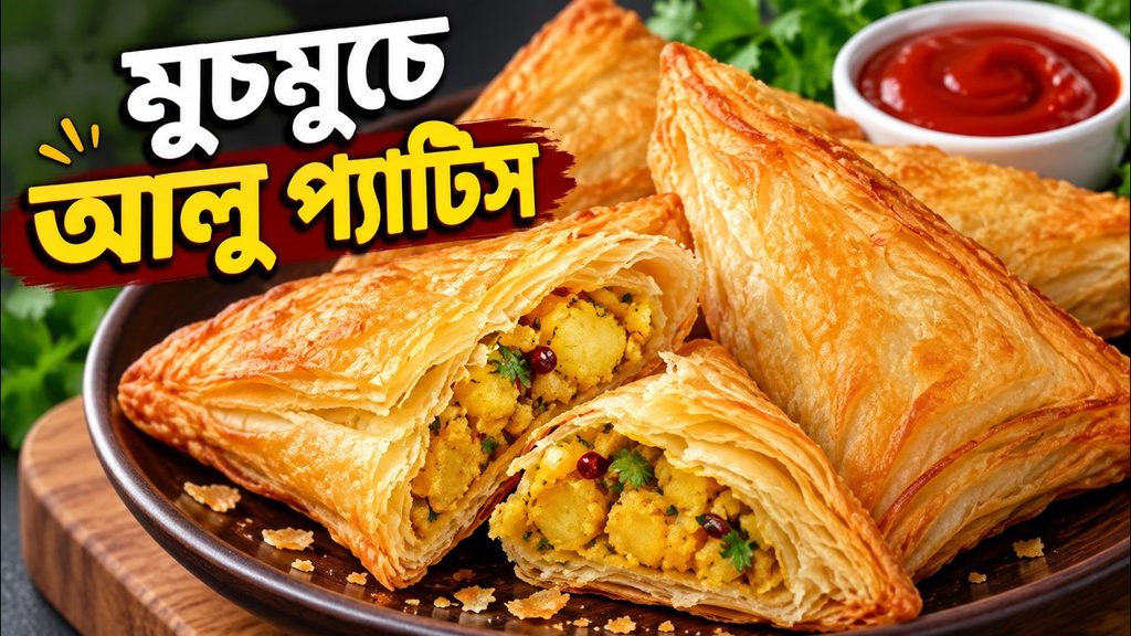 Crispy Niramish Aloo Patties Recipe – Bengali Potato Puff